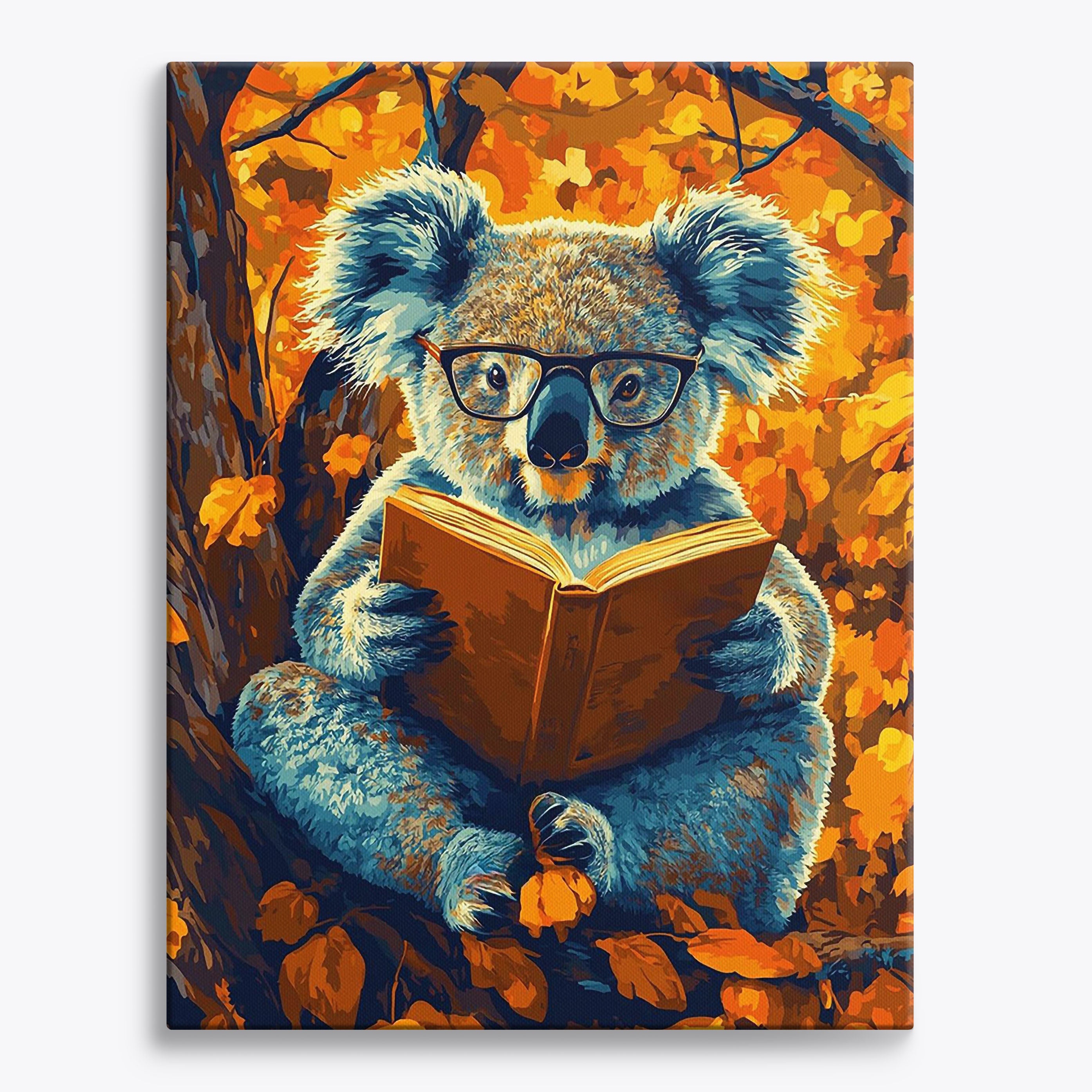 Koala Reader No Frame / Regular (19.7"x15.75"/50x40cm) / 24 colors