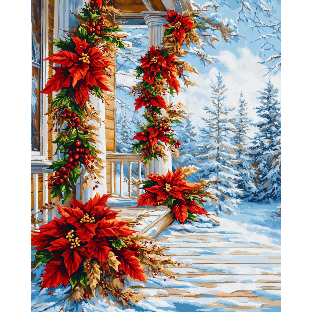 Mistletoe Porch Radiance