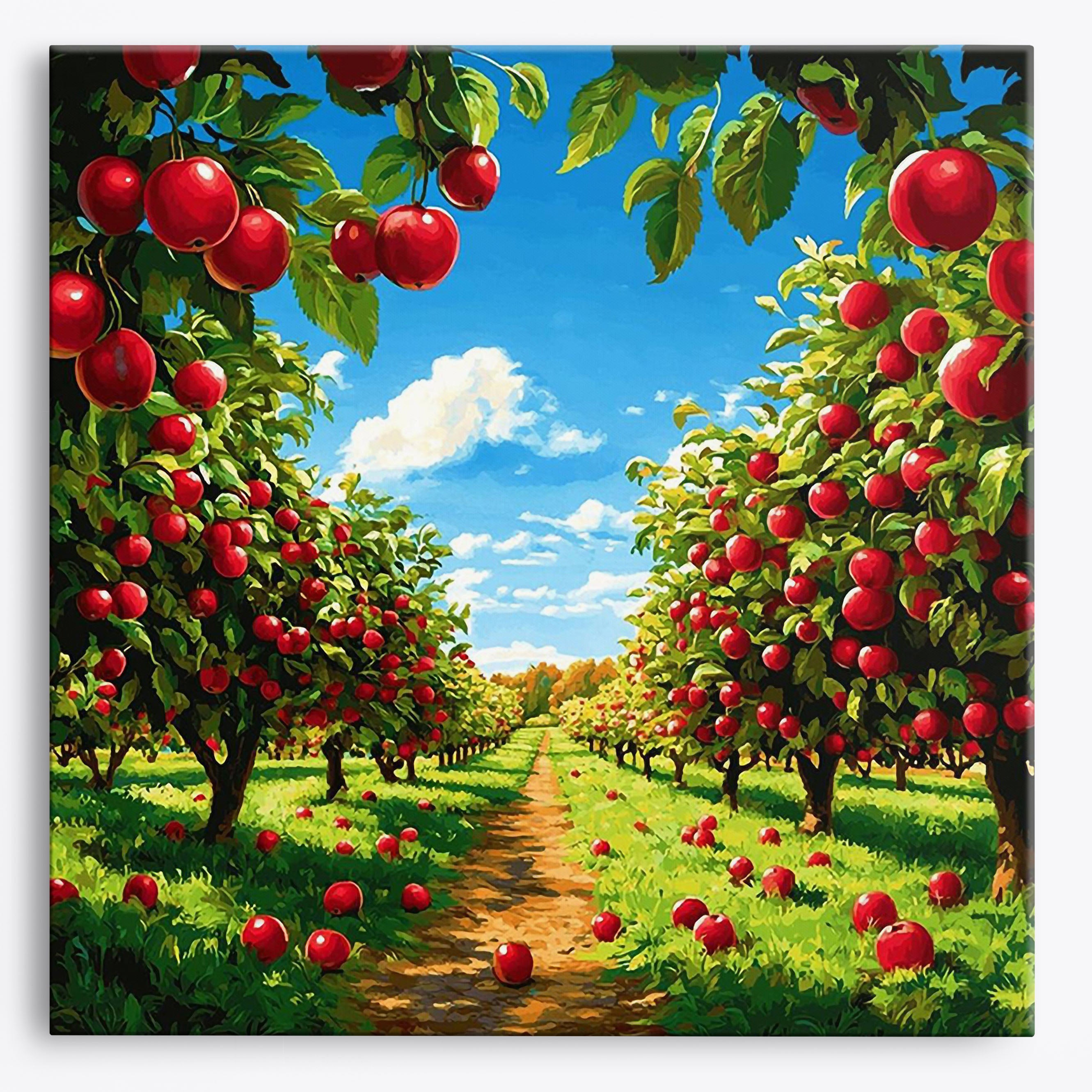 Orchard Beauty No Frame / Regular (15.75"x15.75"/40x40cm) / 24 colors