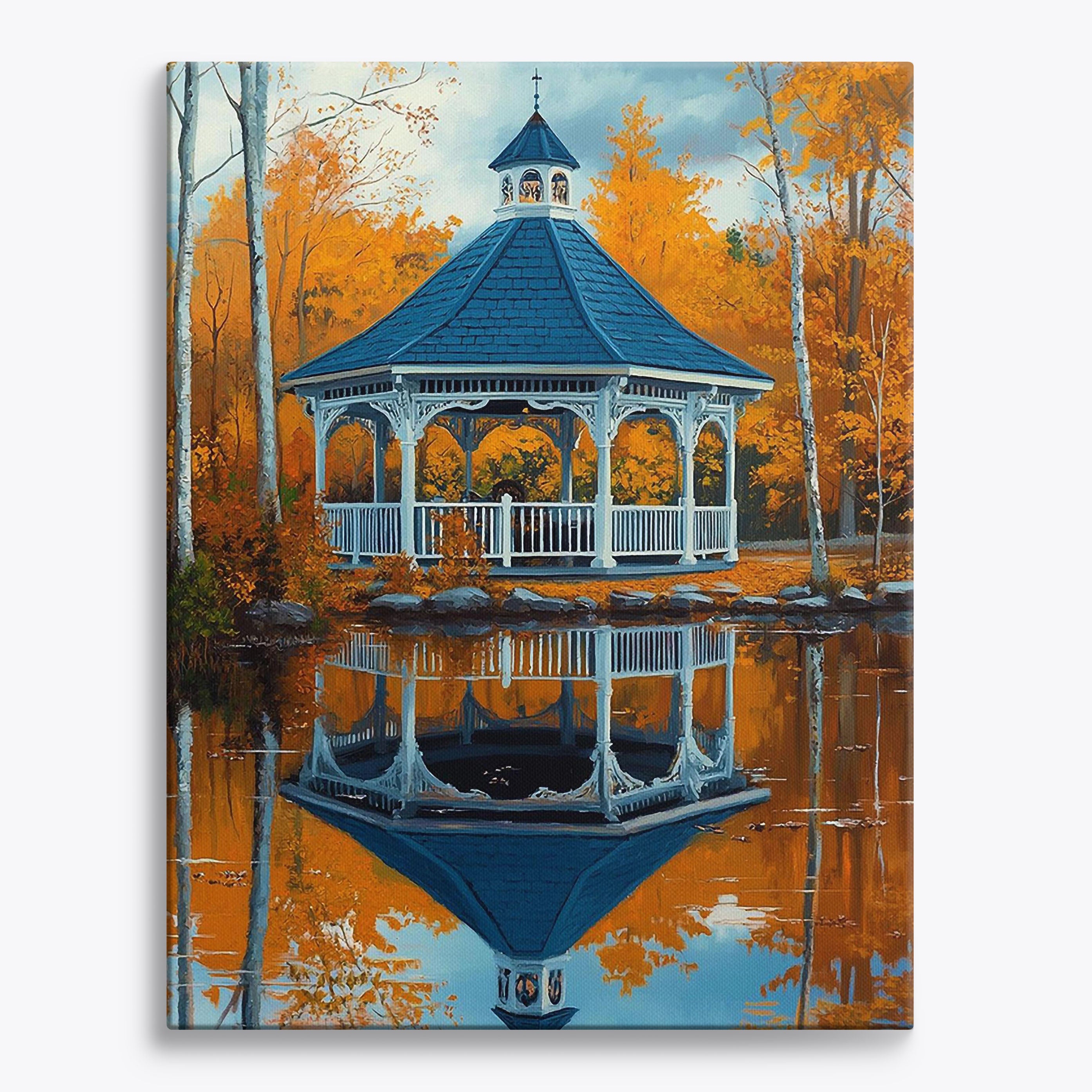 Serene Waterside No Frame / Regular (19.7"x15.75"/50x40cm) / 24 colors