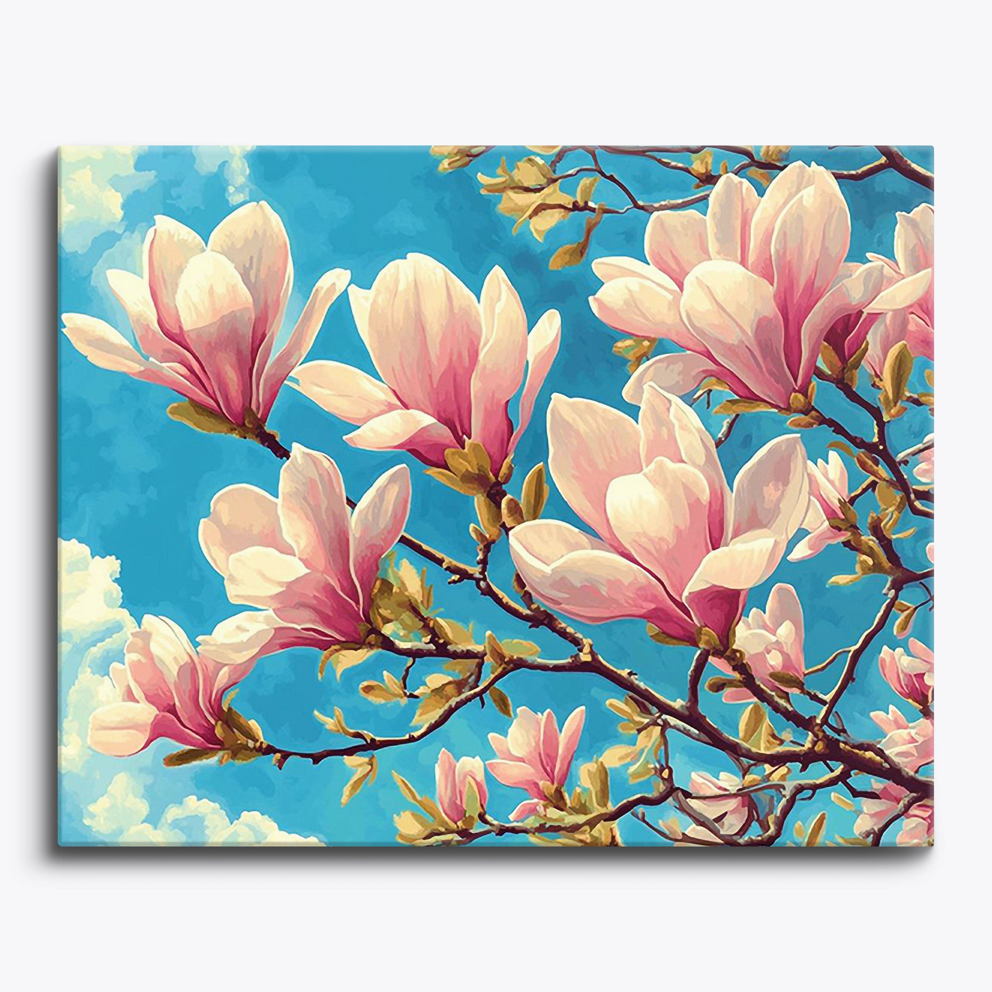 Spring Blossom No Frame / Regular (15.75"x19.7"/40x50cm) / 24 colors