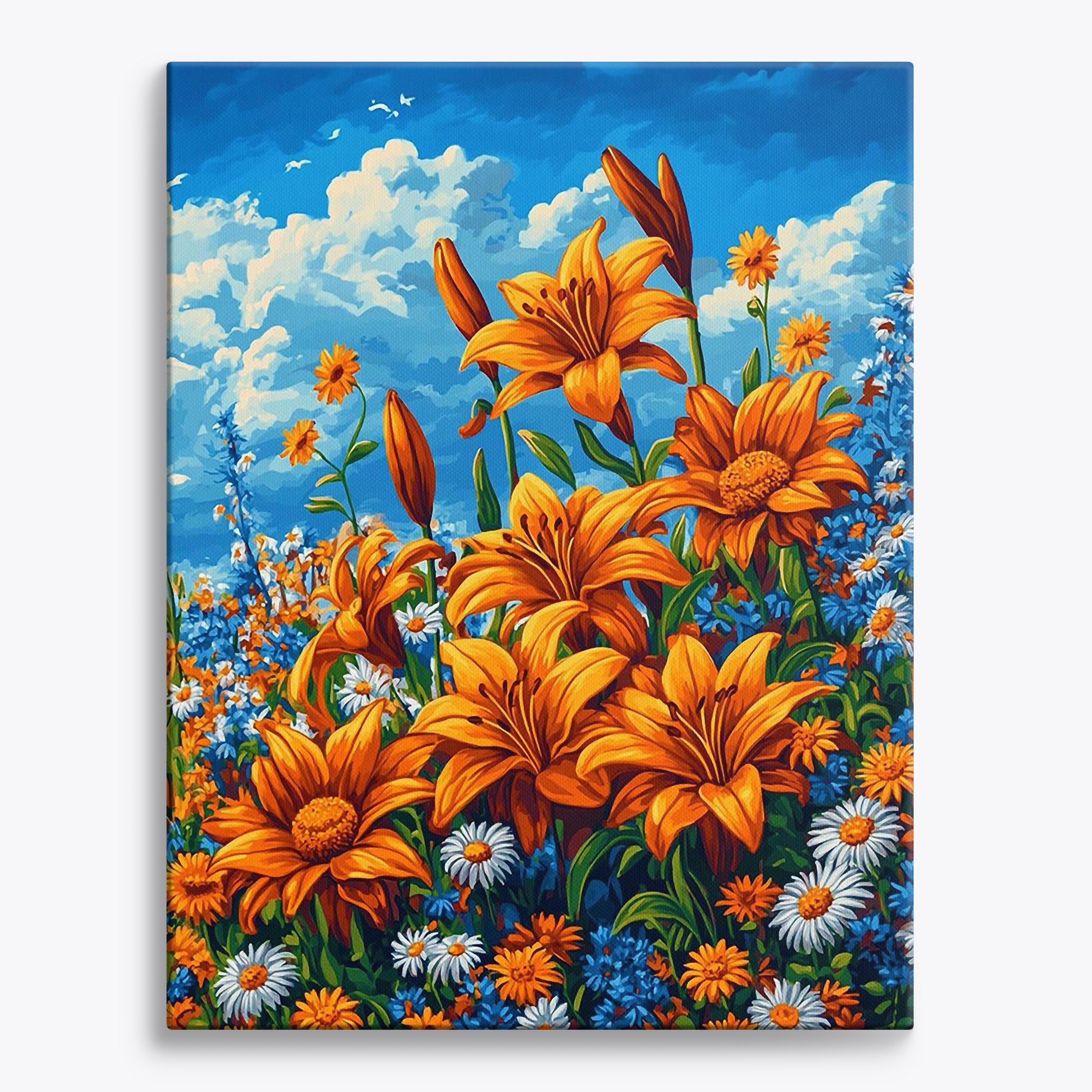 Summer Garden No Frame / Regular (19.7"x15.75"/50x40cm) / 24 colors