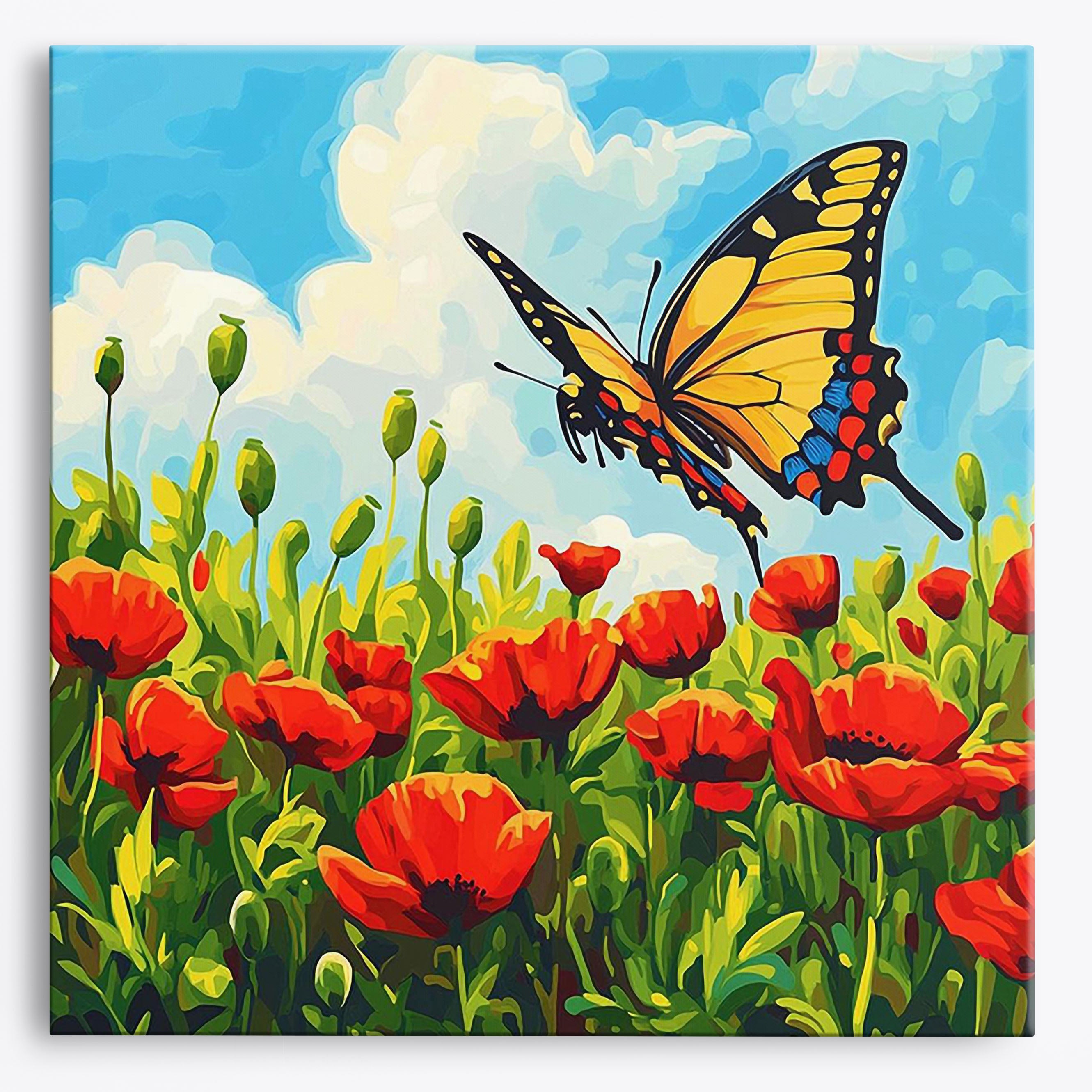 Sunny Meadow No Frame / Regular (15.75"x15.75"/40x40cm) / 24 colors