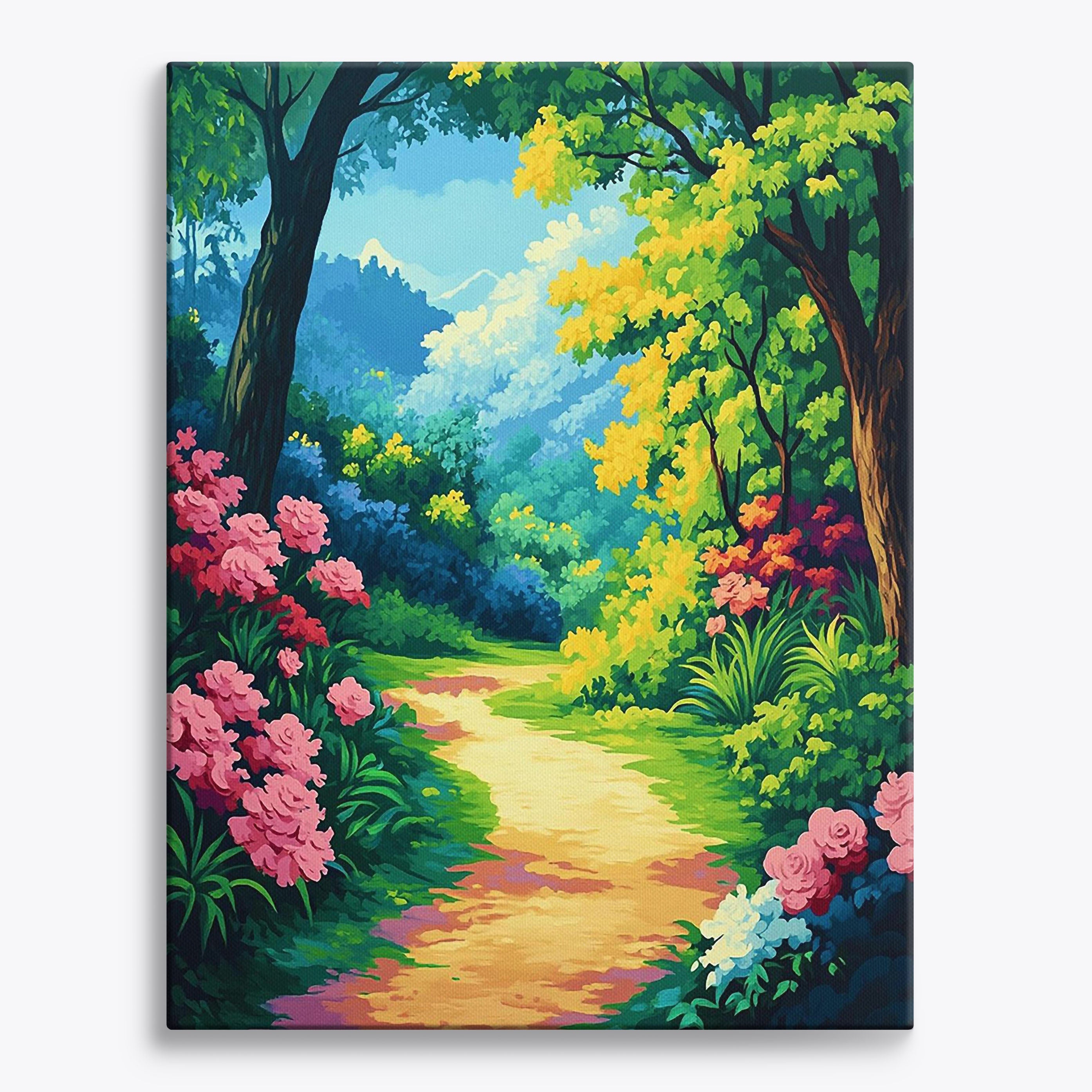 Vibrant Trail No Frame / Regular (19.7"x15.75"/50x40cm) / 24 colors