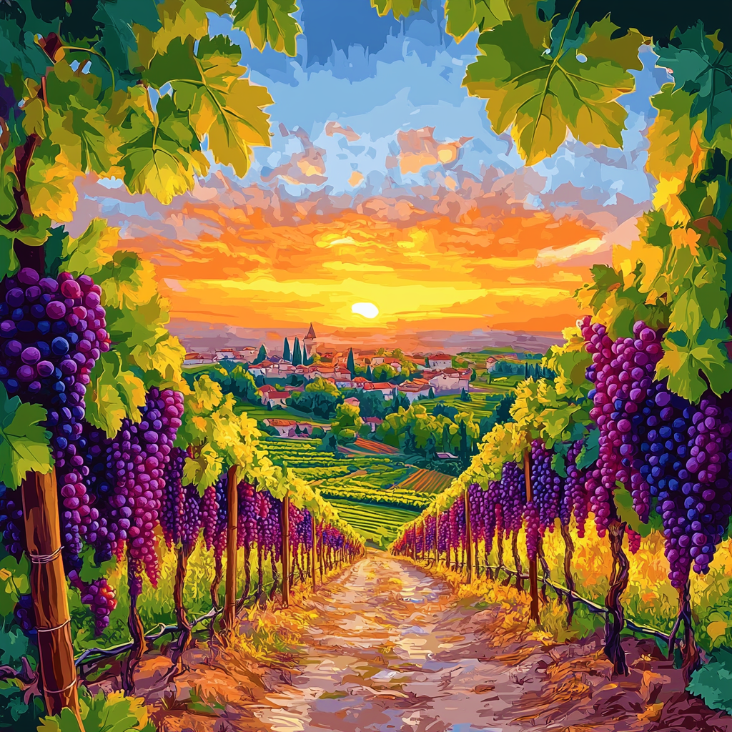 Vivid Vineyard