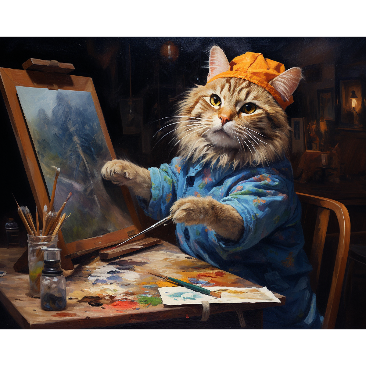 فنان القطط