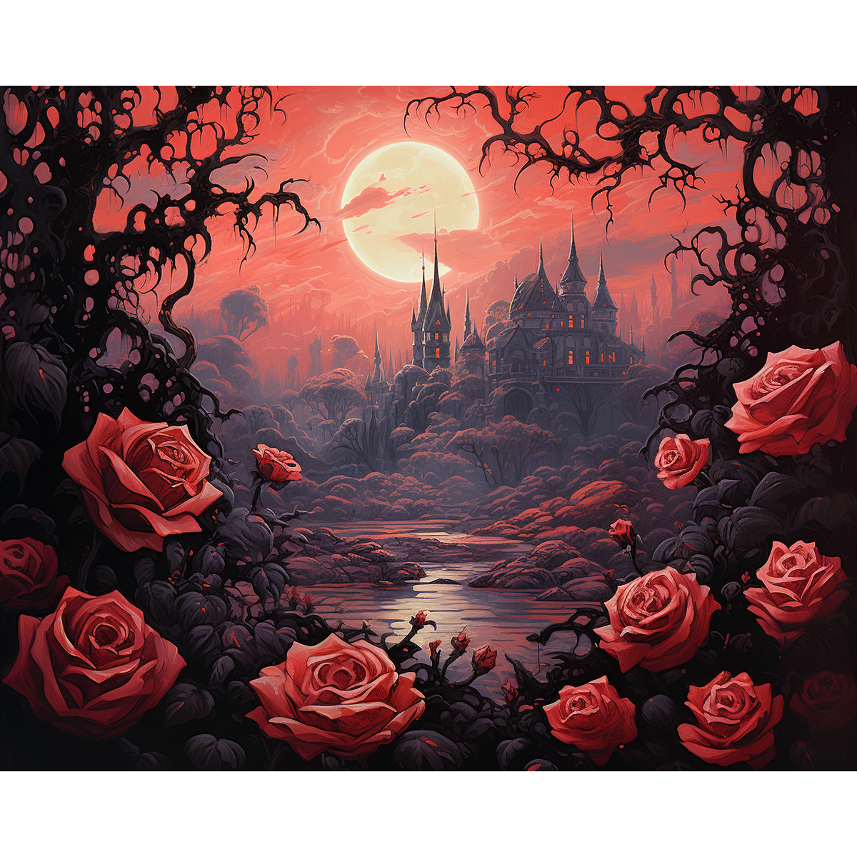 Gothic Rose Glow