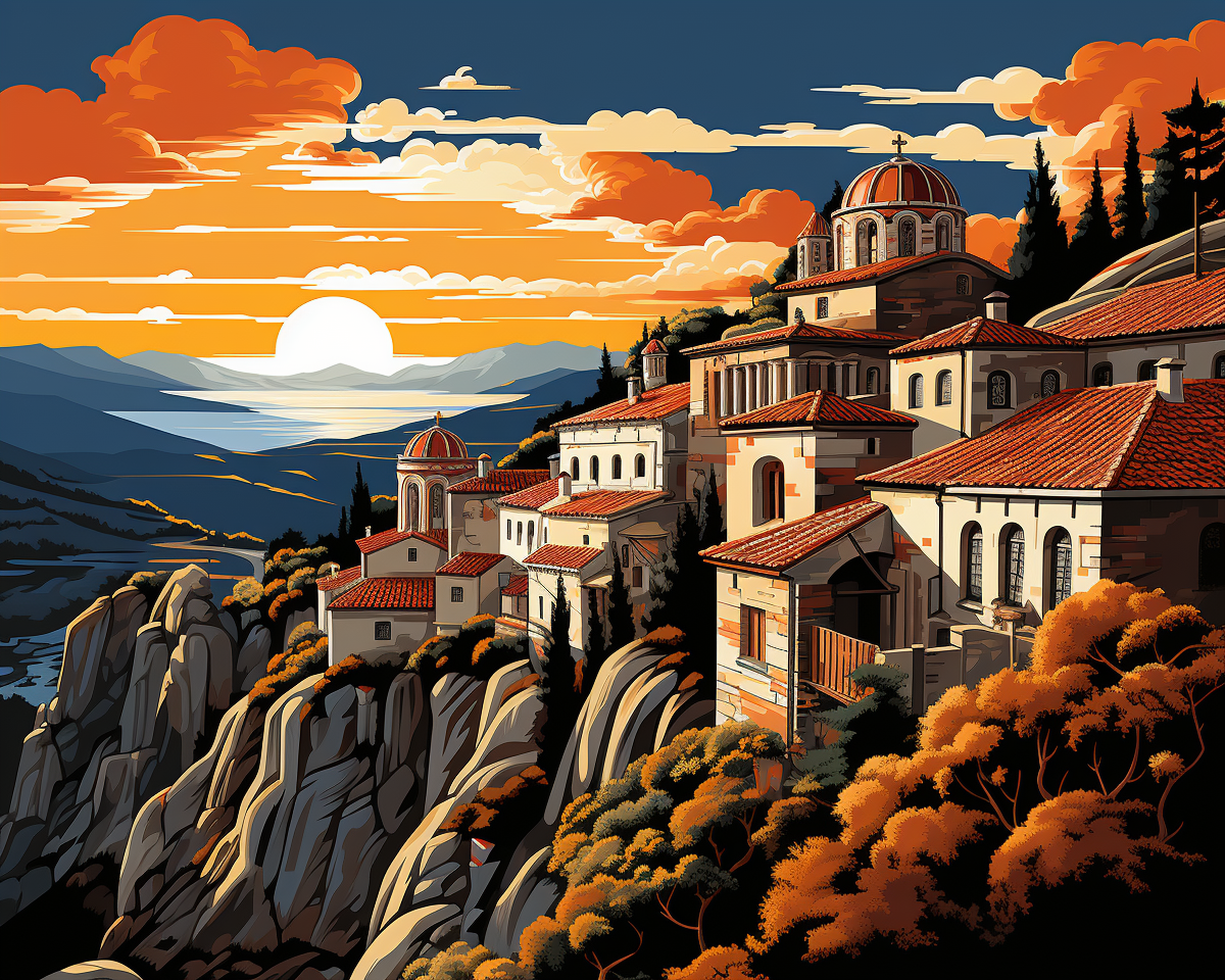 قرية الجبل اليوناني
