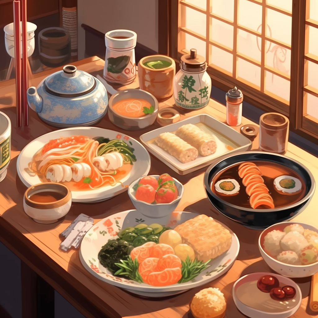الطعام الياباني