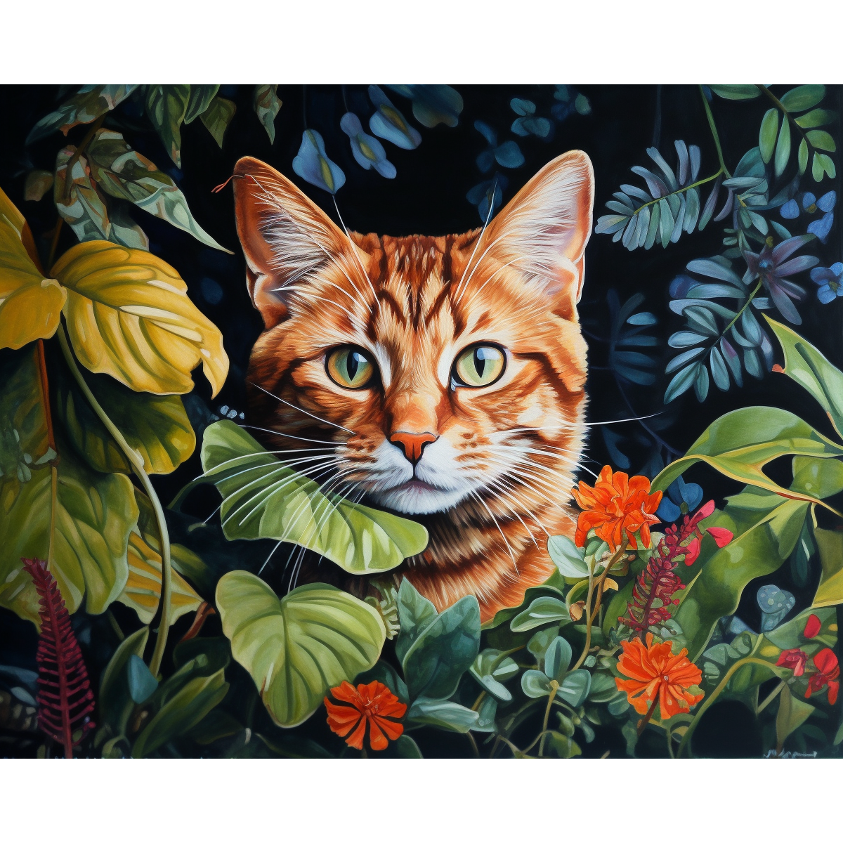 Orange Jungle Cat